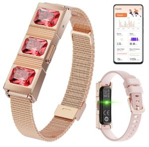 Mingtawn Women's Smart Bracelet with 2 Bands
