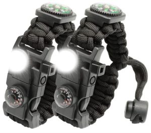 NVioAsport 20 in 1 Survival Paracord Bracelet