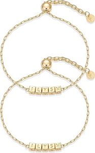 PAVOI Friendship Matching Adjustable Bracelets