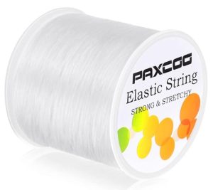 Paxcoo 1mm Elastic Bracelet String Cord
