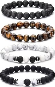 RANKEEF Tiger Eye Bracelet For Men