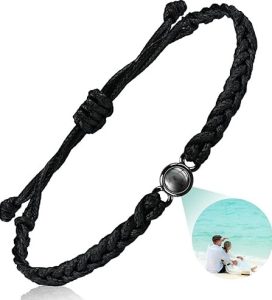SUPHELPU Custom Bracelets with Picture Inside