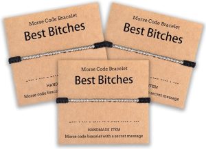 Shonyin Best Friend Gift Bracelets for 3