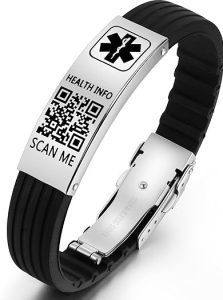 Theluckytag Medical Bracelets for Men