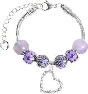 White Birch Fit Pandora Charm Bracelet