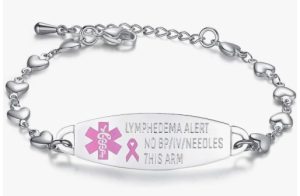 mnmoom Lymphedema Alert bracelet