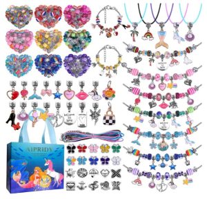 AIPRIDY 150 Pieces Charm Bracelet Making Kit