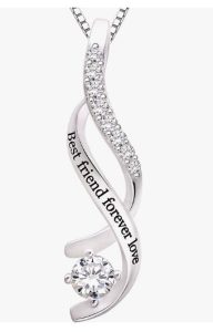 ALOV Best Friend Forever Love Necklace