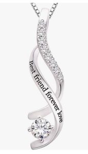 ALOV Best Friend Forever Love Necklace