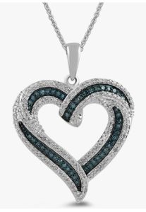 Amazon Essentials Diamond Heart Necklace