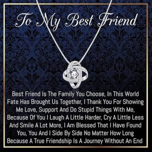 Best Friend Necklace for Long Distance