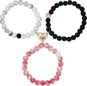 Caiyao Best Friend Matching Bracelets for 3