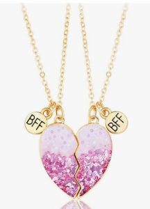DOYYCA BFF Necklace for 2 Girls