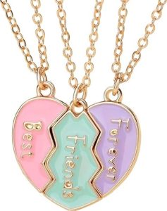 Elefezar BFF Necklace for 3