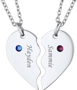 FindChic Personalized Matching BFF Necklace