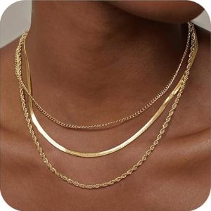 Freekiss Necklace Set for Everyday Stacking