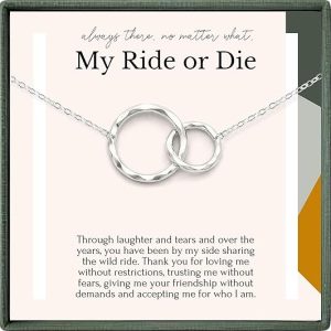 HOPE LOVE SHINE BFF Friendship Necklace