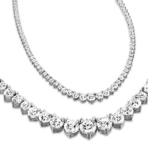 Houston Lab Grown Diamond Tennis Necklace