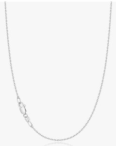 Jewlpire 925 Sterling Silver Chain Necklace