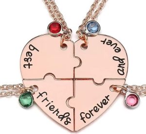 Jovivi Best Friends Forever Necklace