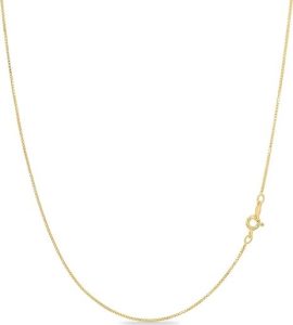 KEZEF 18K Gold Plated Chain Necklace