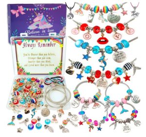 Klmars Charm Bracelet Making Kits for Kids