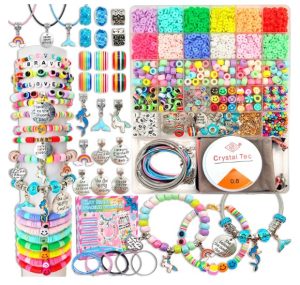 Leitait 3400pcs Charm Jewelry Making Kits
