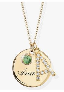 MignonandMignon Personalized Initial Necklace