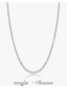 Moissanite Diamond Tennis Necklace