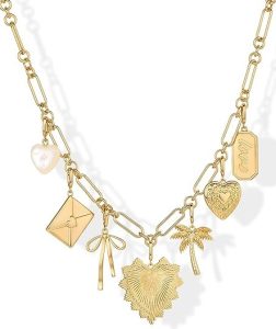 PAVOI Chunky Charm Necklace