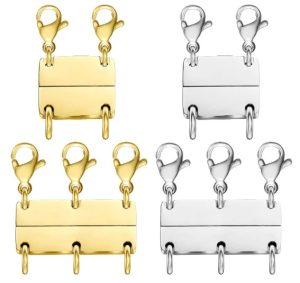 Qulltk Magnetic Necklace Layering Clasp