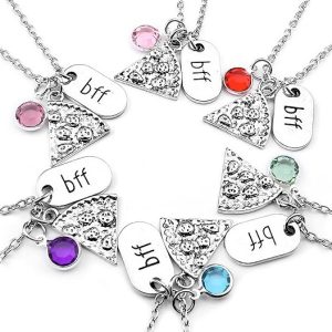 Top Plaza Best Friends Forever BFF Necklace