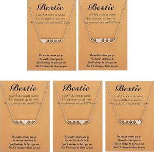 YANCHUN Matching Friend Necklaces for 6