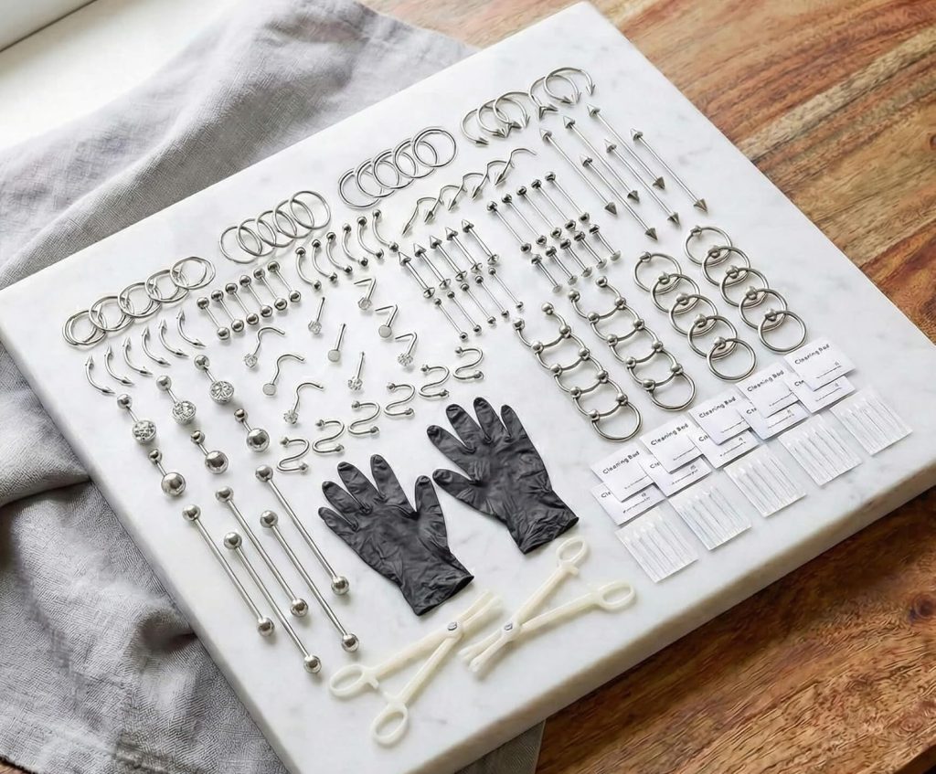 5 Best Professional Piercing Kits for Home and Studio Use – Complete Piercing Sets