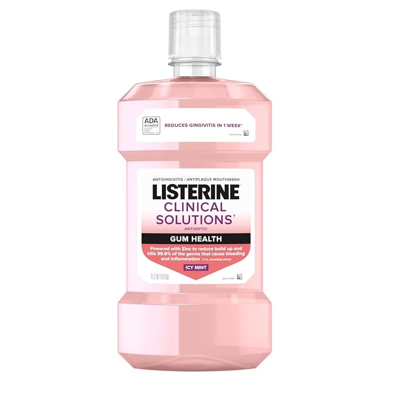 Listerine Clinical Solutions Gum Health Antiseptic Mouthwash - Antigin