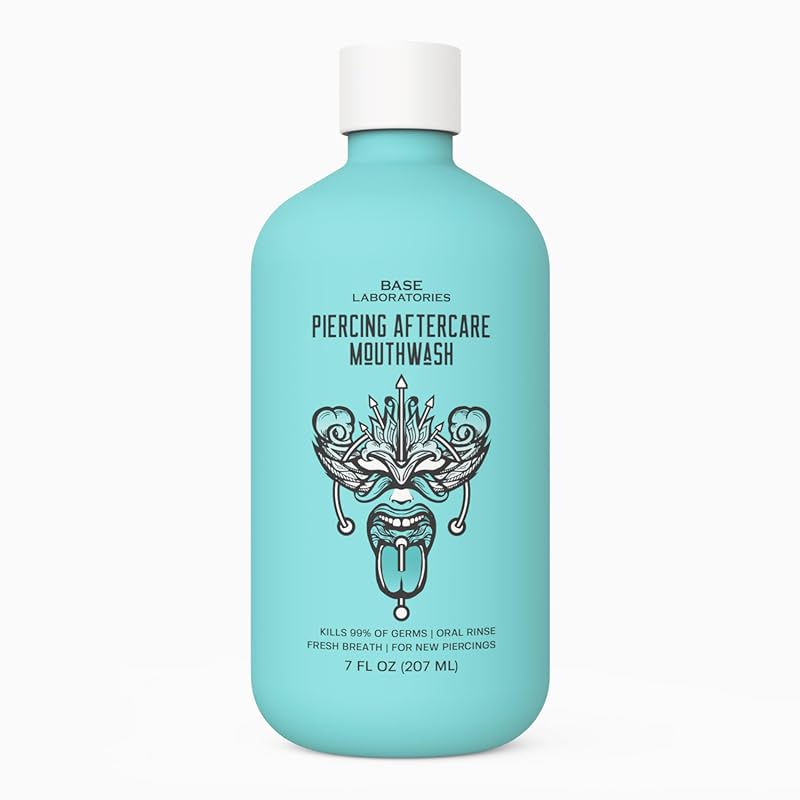 best mouthwashes for lip piercing