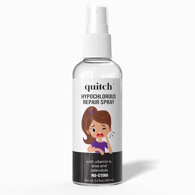Quitch Hypochlorous Acid Piercing Aftercare Spray - Soothing Non-Irrit