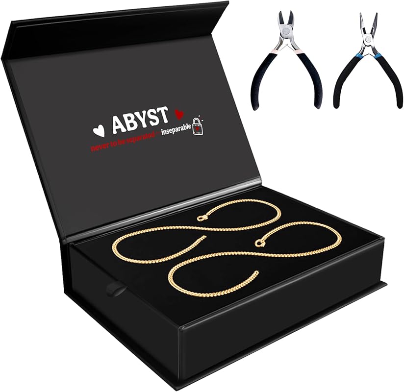ABYST DIY Permanent Bracelet Kit for Couples - Sterling Silver Forever