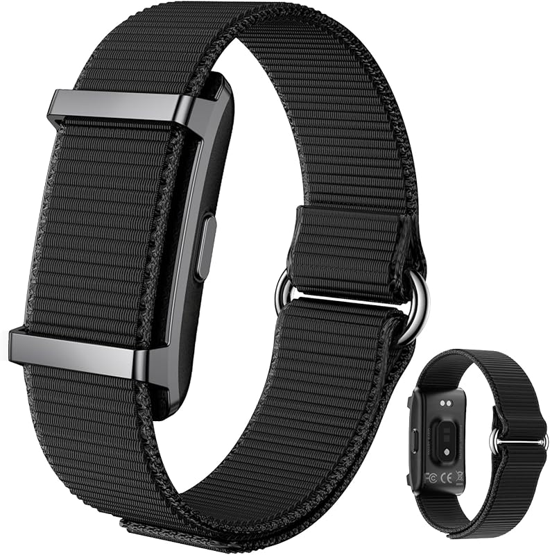 Smart Bracelet Fitness Tracker: 24/7 Heart Rate, Sleep, Stress, HRV Mo