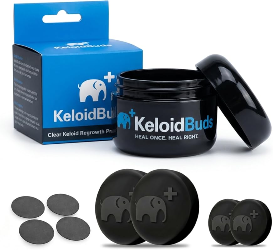 4 Pieces Keloid Pressure Clips for Cauliflower Ear with Hypoallergenic