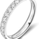 best wedding bands for solitaire engagement ring