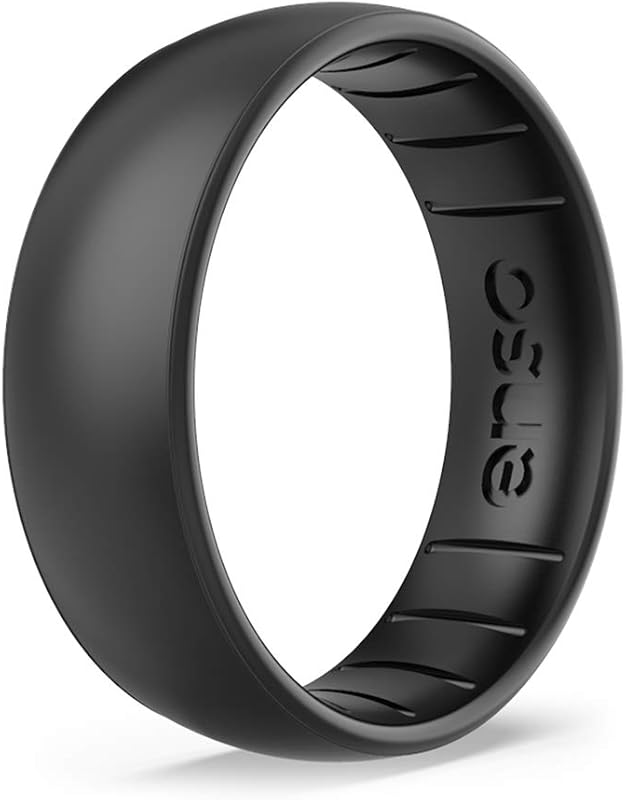 Enso Rings Classic Elements Silicone Ring – USA-Made, Comfortable & Br