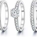 best wedding bands for round solitaire engagement ring