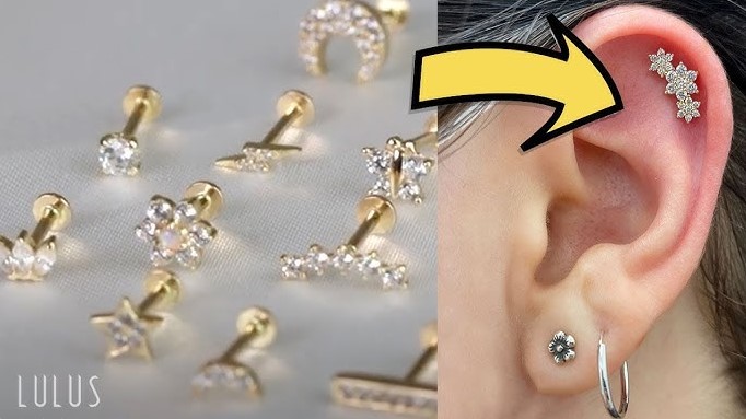 best jewelry for cartilage piercings