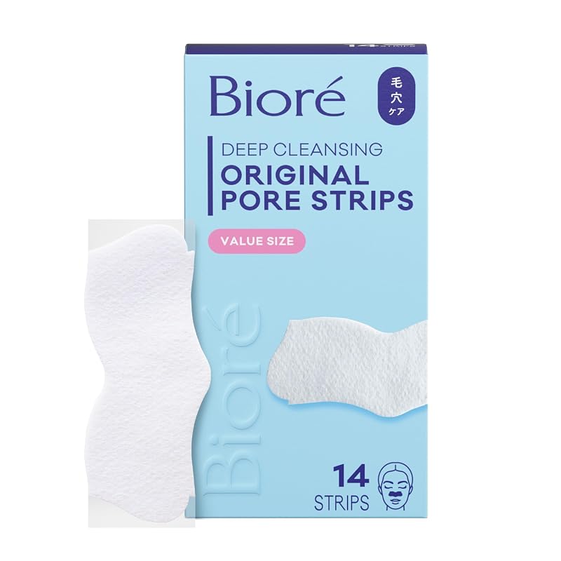 Bioré Original Deep Cleansing Blackhead Remover Nose Strips with C-Bon