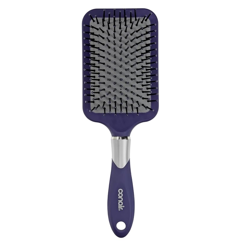 Conair Totally Smooth Paddle Brush – Wide Detangling with Ball‑Tipped