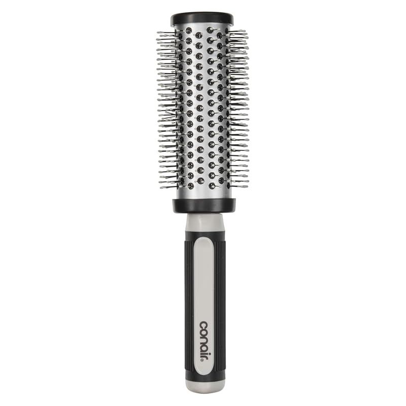 Conair Grip & Style Nylon Bristle Round Brush for Blowout Styling Medi
