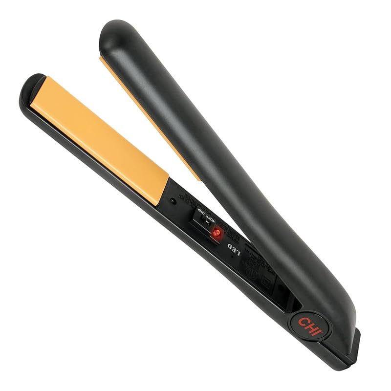 CHI Tourmaline Ceramic Series 1-Inch Flat Iron, Hair Straightener for