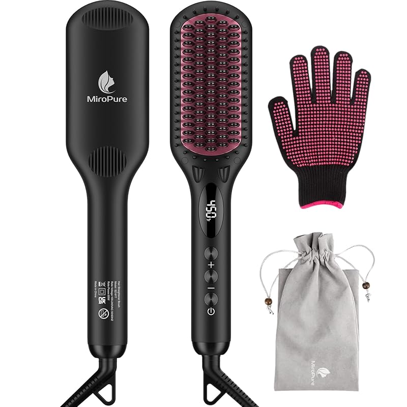 10 Best Straightening Brushes for Curly Hair: Expert Picks