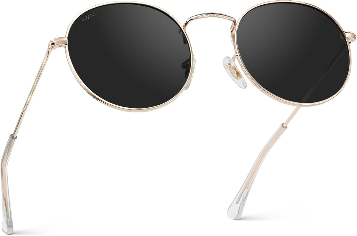 WearMe Pro Reflective Lens Round Trendy Sunglasses for Women, Stylish UV Protection